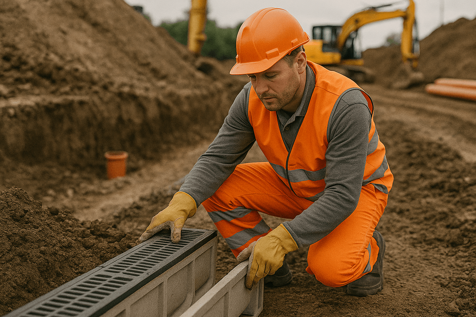 Ausbildung zum Kanalbauer